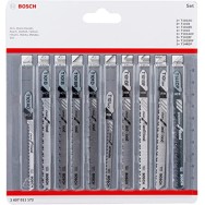 Bosch Set 10 panze ferastrau vertical T Clean Precision