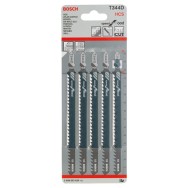 Bosch Set 5 Panze ferastrau vertical Precision for Wood, T 344D, 152mm
