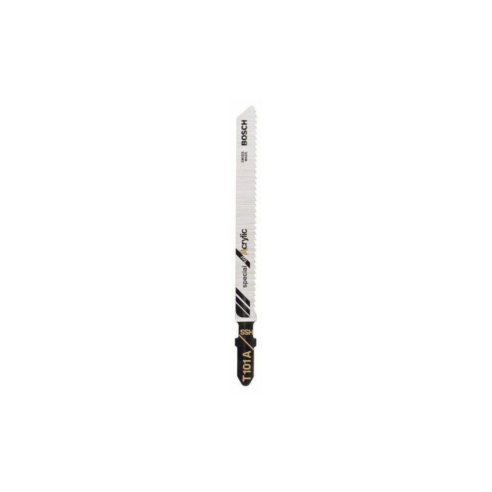 Bosch Set 5 panze ferastrau vertical T 101 A Special for Acrylic, 100mm