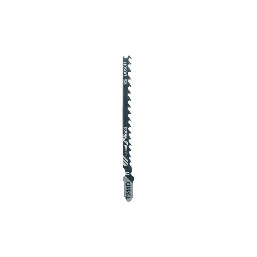 Bosch Set 5 panze ferastrau vertical T 244 D Speed for Wood, 100mm