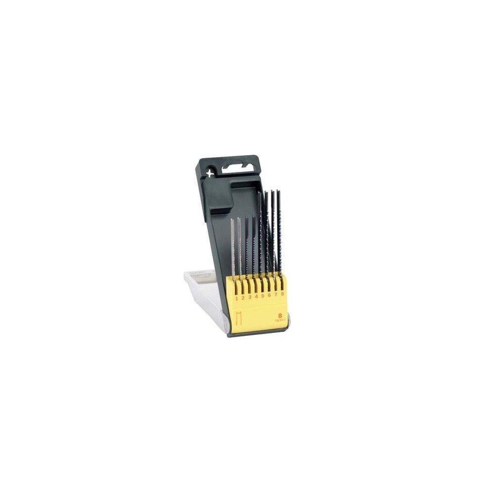 Bosch Set 8 panze ferastrau vertical U pentru lemn, metal, plastic