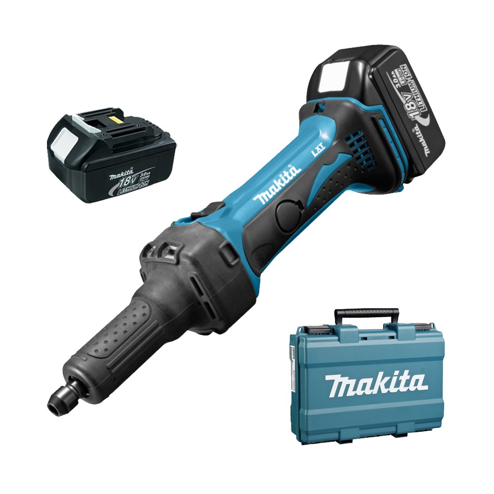 MAKITA DGD800RFE Polizor drept cu 2 acumulatori, Li-ion 18V, 3Ah