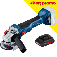BOSCH  GWS 18V-10 (SOLO) Polizor unghiular brushless, Li-Ion, diametru disc 125 +  Acumulator 4Ah ProCore (Fara incarcator!)