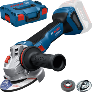 BOSCH  GWS 18V-11 S (SOLO) Polizor unghiular cu regulator brushless, Li-Ion, diametru disc 125 + L-BOXX, fara acumulator in set