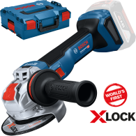 BOSCH GWX 18V-11 S (SOLO) Polizor unghiular cu regulator, 18V, diametru disc 125 + L-BOXX, fara acumulator in set