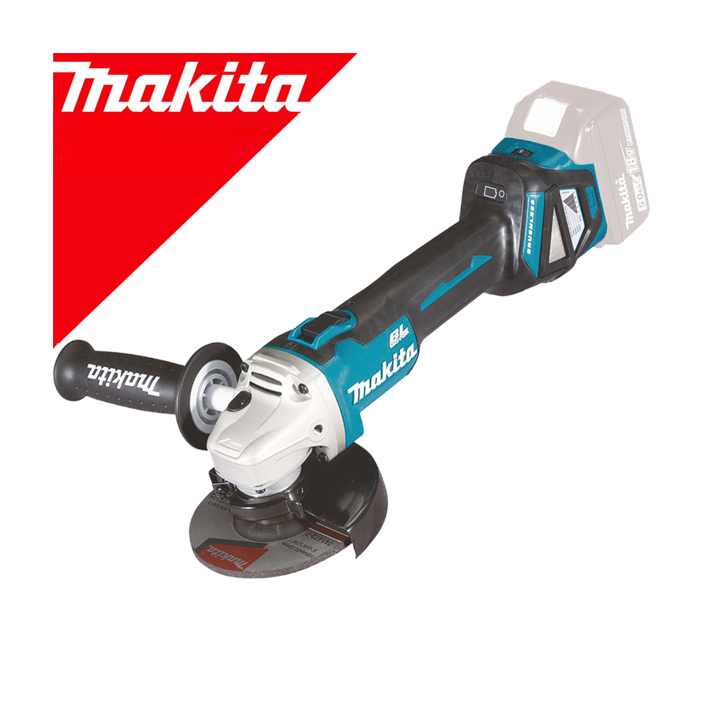 MAKITA DGA511Z Polizor unghiular brushless, cu regulator de turatie, Li-Ion, 18V fara acumulator in set (SOLO)