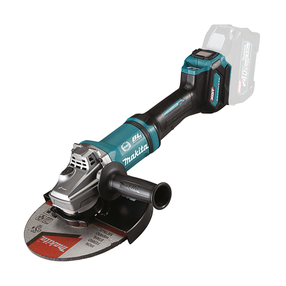 MAKITA GA038GZ Polizor unghiular brushless Li-Ion, 40V XGT, Li-Ion, diametru disc 230 mm, fara acumulator in set (SOLO)