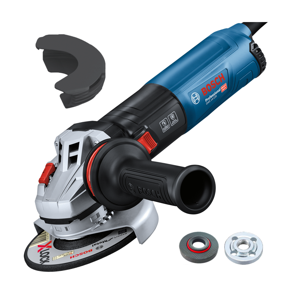 BOSCH GWS 14-125 Polizor unghiular 1400 W, diametru disc 125