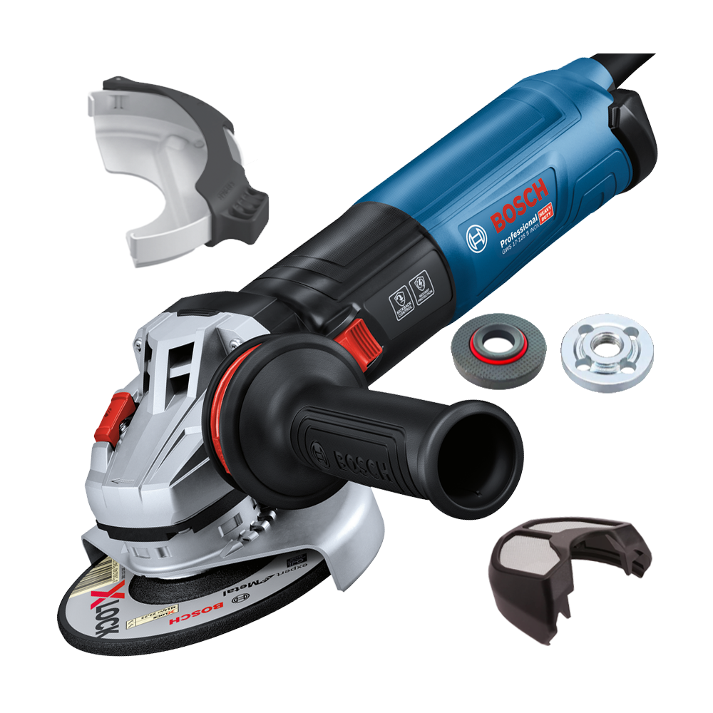 BOSCH GWS 17-125 S INOX Polizor unghiular 1700 W, diametru disc 125