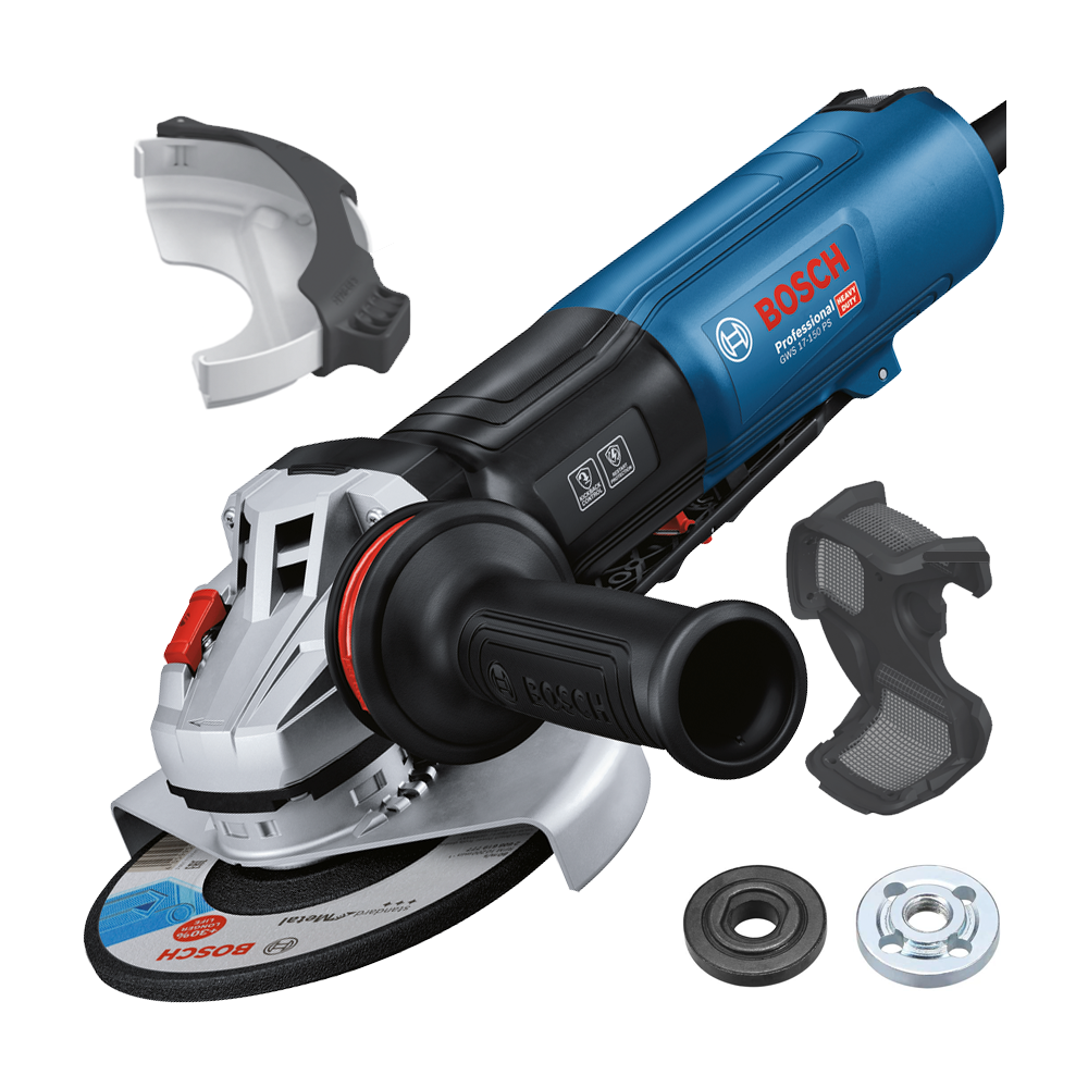 BOSCH GWS 17-150 PS Polizor unghiular 1700 W, diametru disc 150