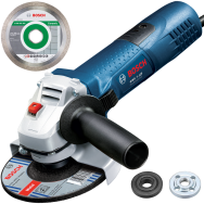 BOSCH GWS 7-125 Polizor unghiular 720 W, diametru disc 125 (NOU!) +  Disc diamantat gresie 125 PROFESSIONAL