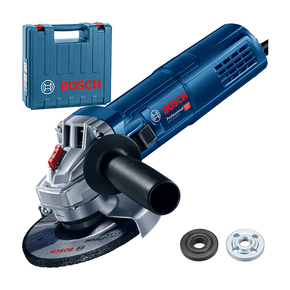 BOSCH GWS 9-125 S Polizor unghiular 900 W, diametru disc 125 + Valiza