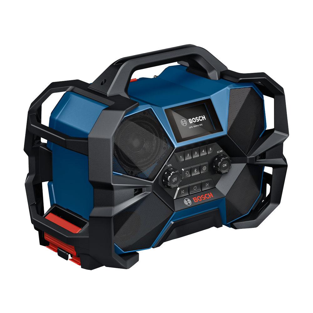 BOSCH GPB 18VH-6 SRC (SOLO) Radio Li-Ion 18V, fara acumulator in set