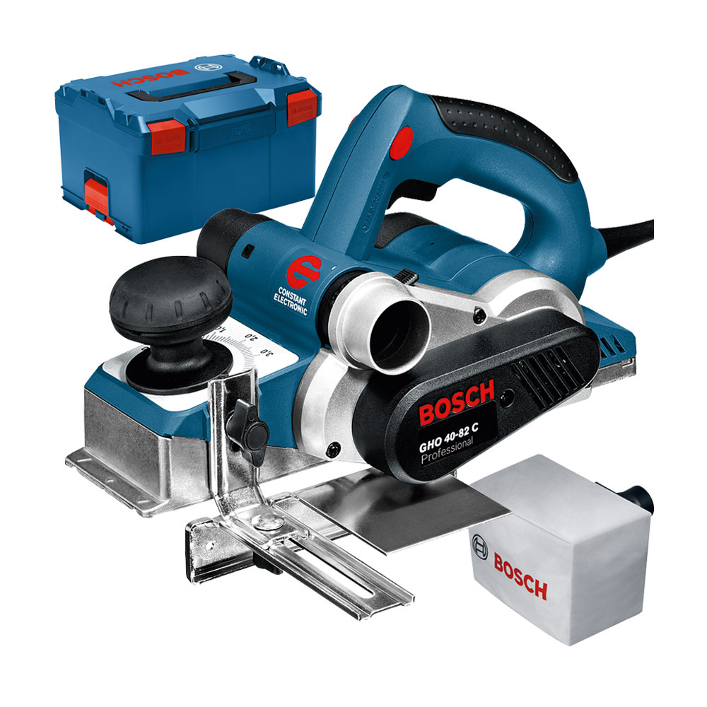 BOSCH GHO 40-82 C Rindea 850 W + L-BOXX