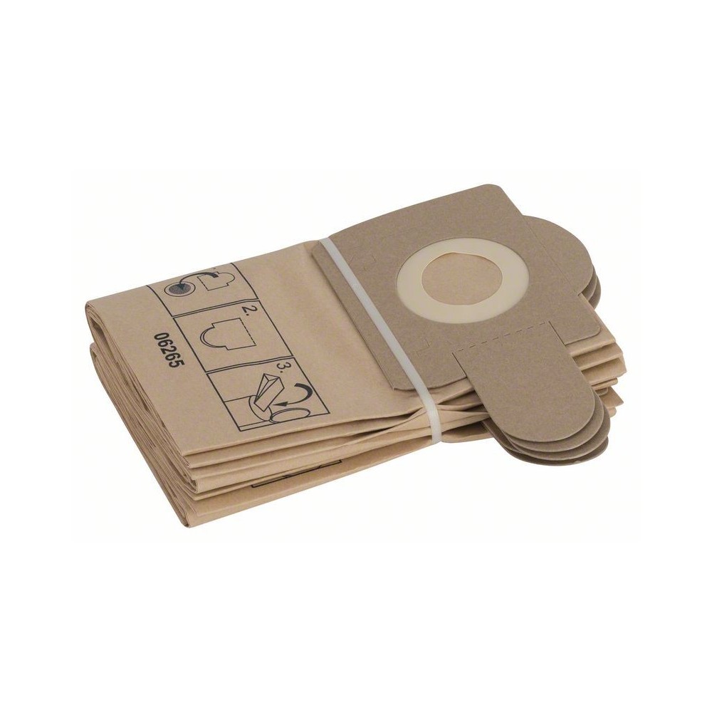 Bosch Set de 5 Saci filtranti din hartie pentru PAS 11 / PAS 12