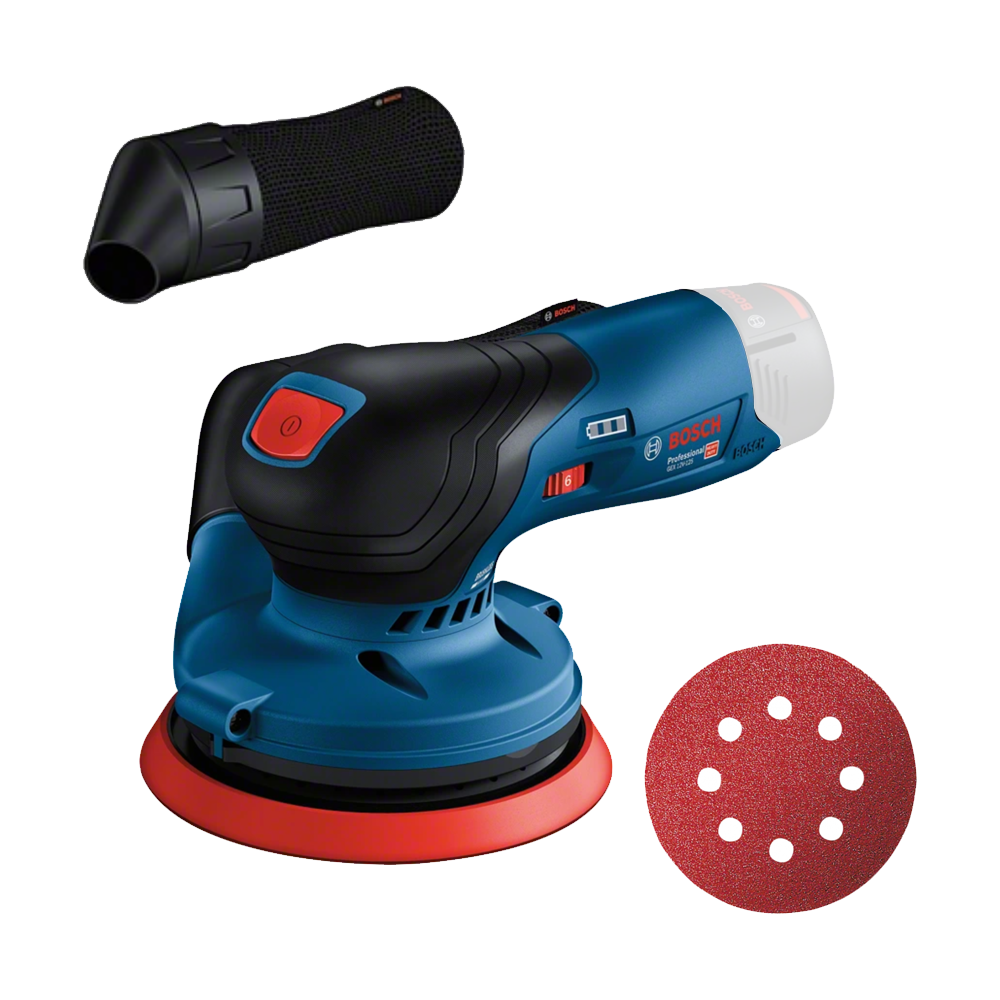 BOSCH GEX 12V-125 (SOLO) Slefuitor excentric Li-Ion, 12V, fara acumulator in set