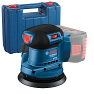BOSCH GEX 185-LI (SOLO) Slefuitor excentric brushless Li-Ion, fara acumulator in set + Incarcator + L-BOXX