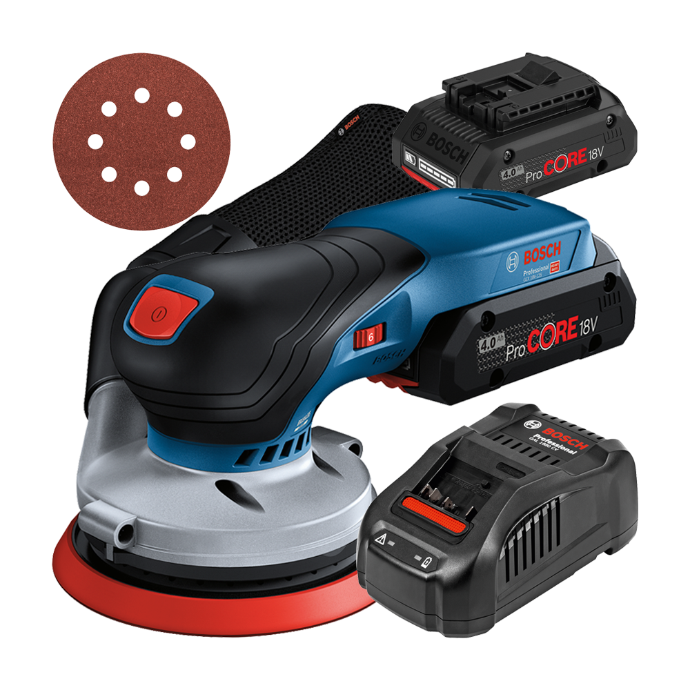 BOSCH GEX 18V-125 (SOLO) Slefuitor excentric Li-Ion
