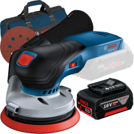 BOSCH GEX 18V-125 (SOLO) Slefuitor excentric Li-Ion, fara acumulator in set