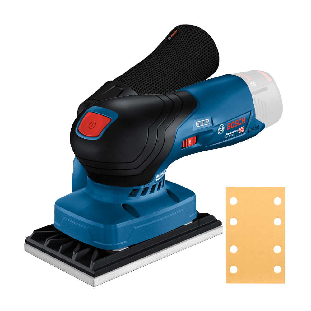 BOSCH GSS 12V-13 (SOLO) Slefuitor cu vibratii Li-Ion, 12V, fara acumulator in set
