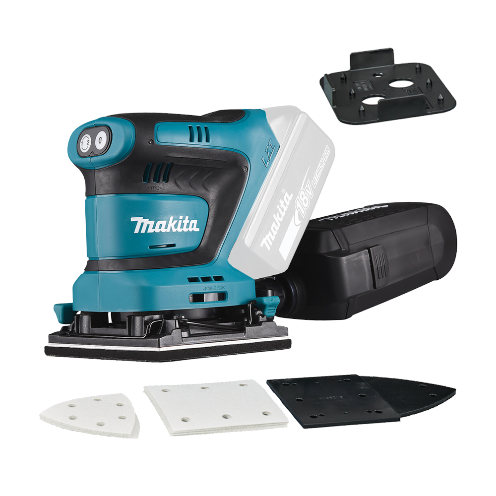 MAKITA DBO480Z Slefuitor cu vibratii Li-Ion, 18V fara acumulator in set (SOLO)