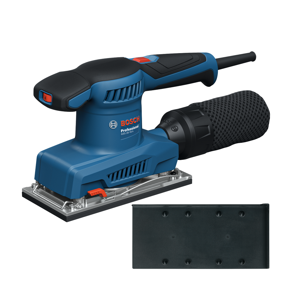 BOSCH GSS 20-18 A Slefuitor cu vibratii 200 W