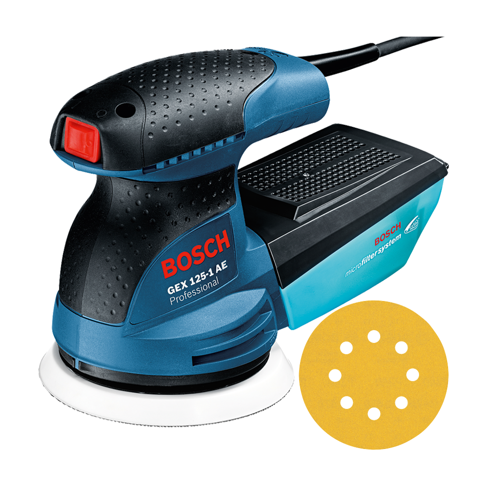 BOSCH GEX 125-1 AE Slefuitor excentric 250 W