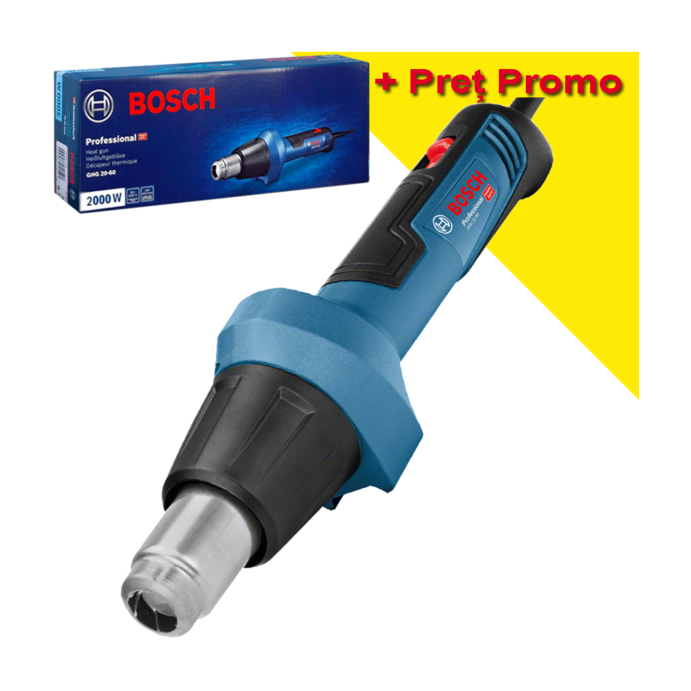 BOSCH GHG 20-60 Suflanta cu aer cald 2000 W