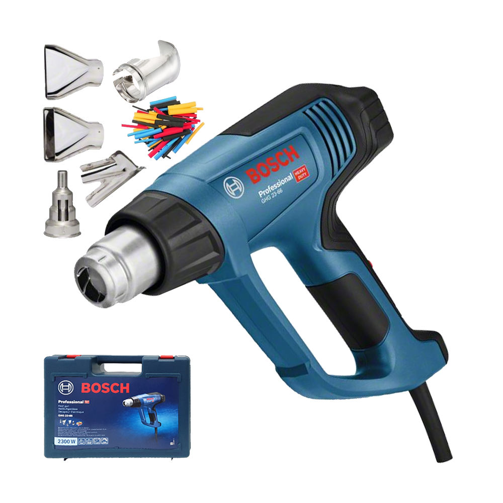 BOSCH GHG 23-66 Suflanta cu aer cald 2300 W + Set accesorii