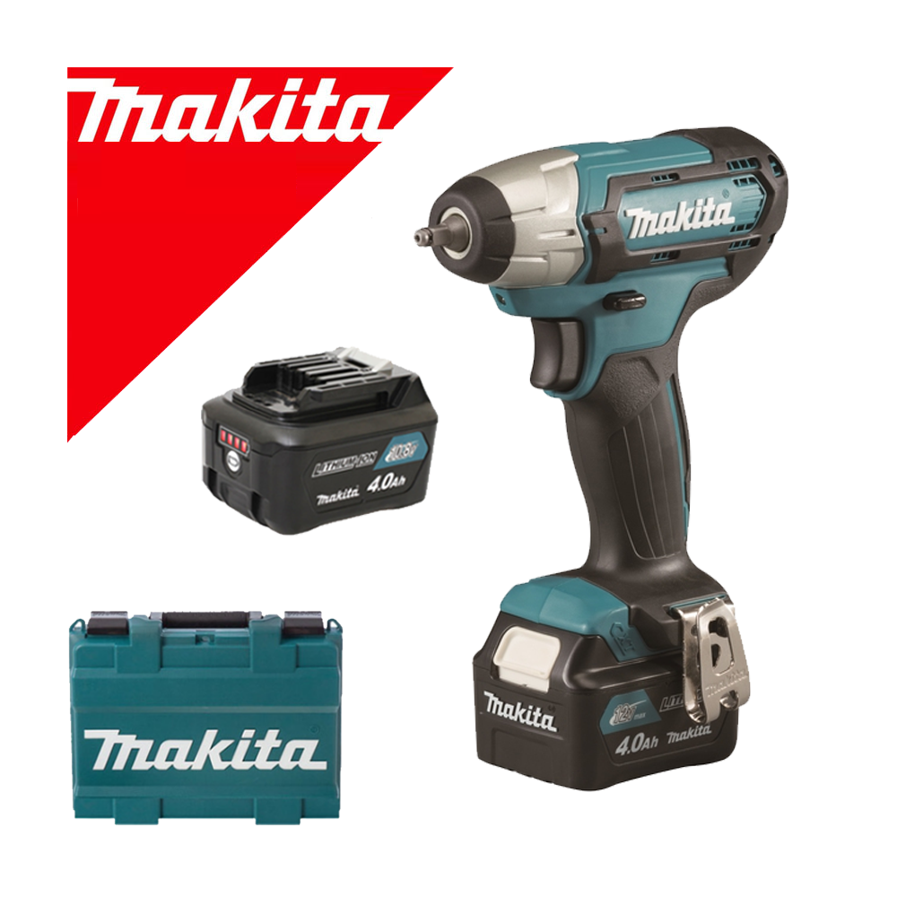 MAKITA TW060DSME Masina de insurubat cu impact, cu 2 acumulatori Li-Ion, 12V, 4Ah, 60Nm