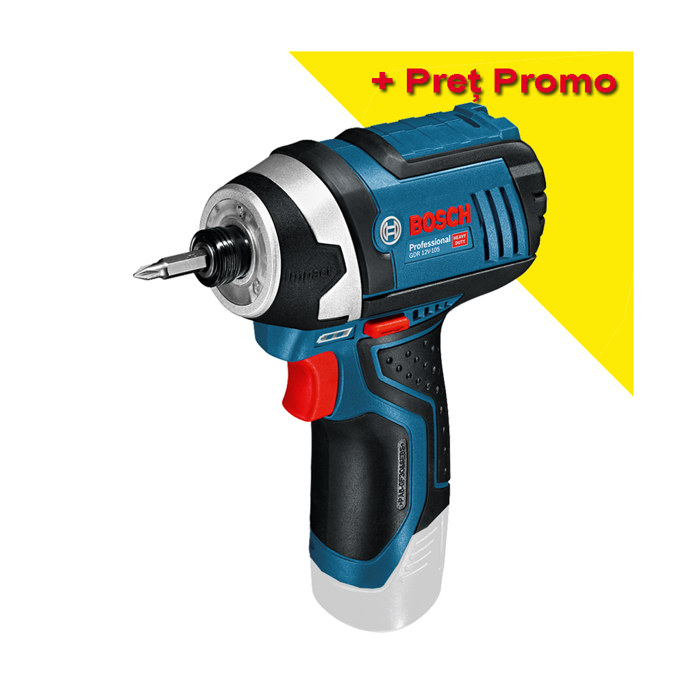 BOSCH GDR 12V-105 (SOLO) Surubelnita cu impact Li-Ion, 105Nm, fara acumulator in set (Ambalag deteriorat!)