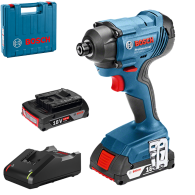 BOSCH  GDR 180-LI Surubelnita cu impact, 18V, 160Nm, cu 2 acumulatori de 2Ah si Incarcator rapid de 4Ah in Valiza