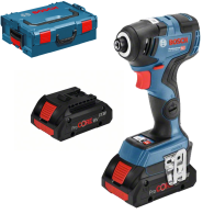 BOSCH  GDR 18V-200 C Surubelnita cu impact brushless, cu 2 acumulatori ProCore Li-Ion, 4Ah, 200Nm + L-BOXX