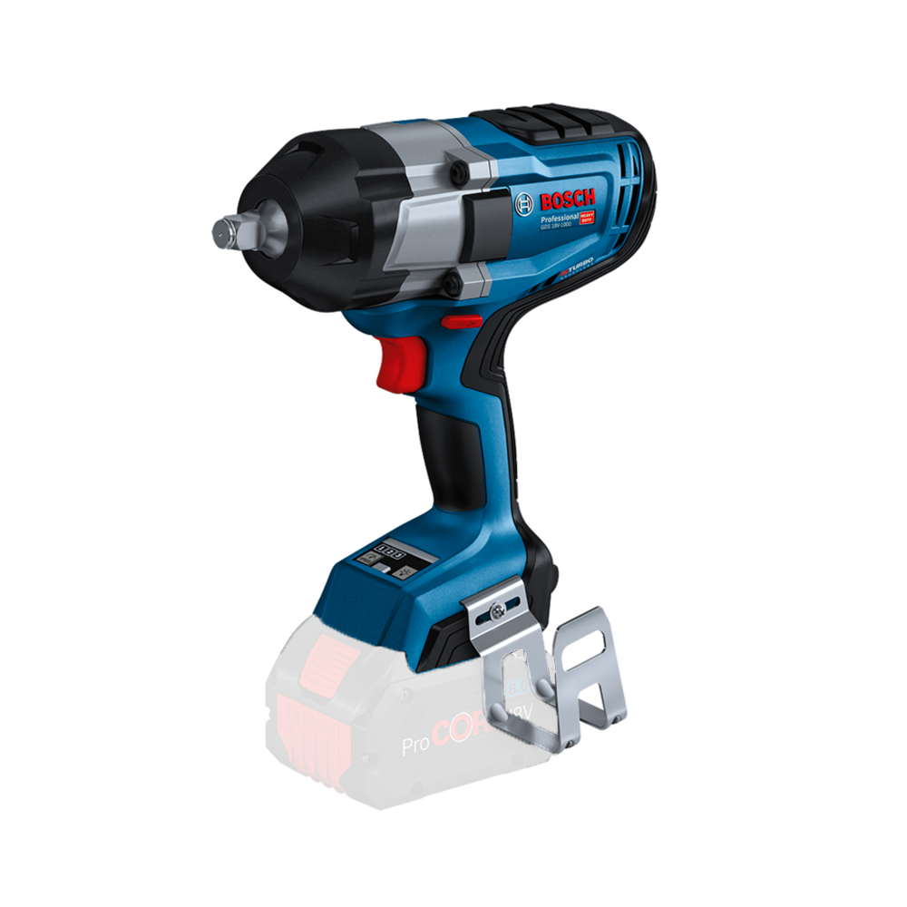 BOSCH GDS 18V-1000 (SOLO) Surubelnita cu impact brushless BITURBO, Li-Ion, 1000Nm, prindere 1/2", fara acumulator in set