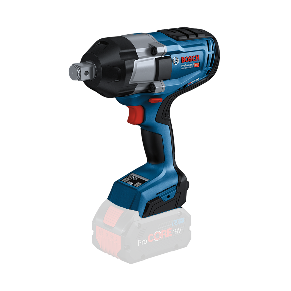 BOSCH GDS 18V-1050 H (SOLO) Surubelnita cu impact Li-Ion, 1050Nm, prindere 3/4", fara acumulator in set