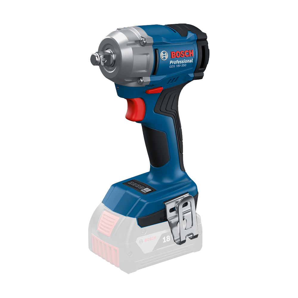 BOSCH GDS 18V-350 (SOLO) Surubelnita cu impact brushless, Li-Ion, 350Nm, prindere 1/2", fara acumulator in set
