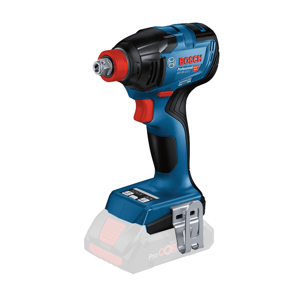 BOSCH GDX 18V-210 C (SOLO) Masina de insurubat cu impact brushless, Li-Ion, 210Nm, fara acumulator in set
