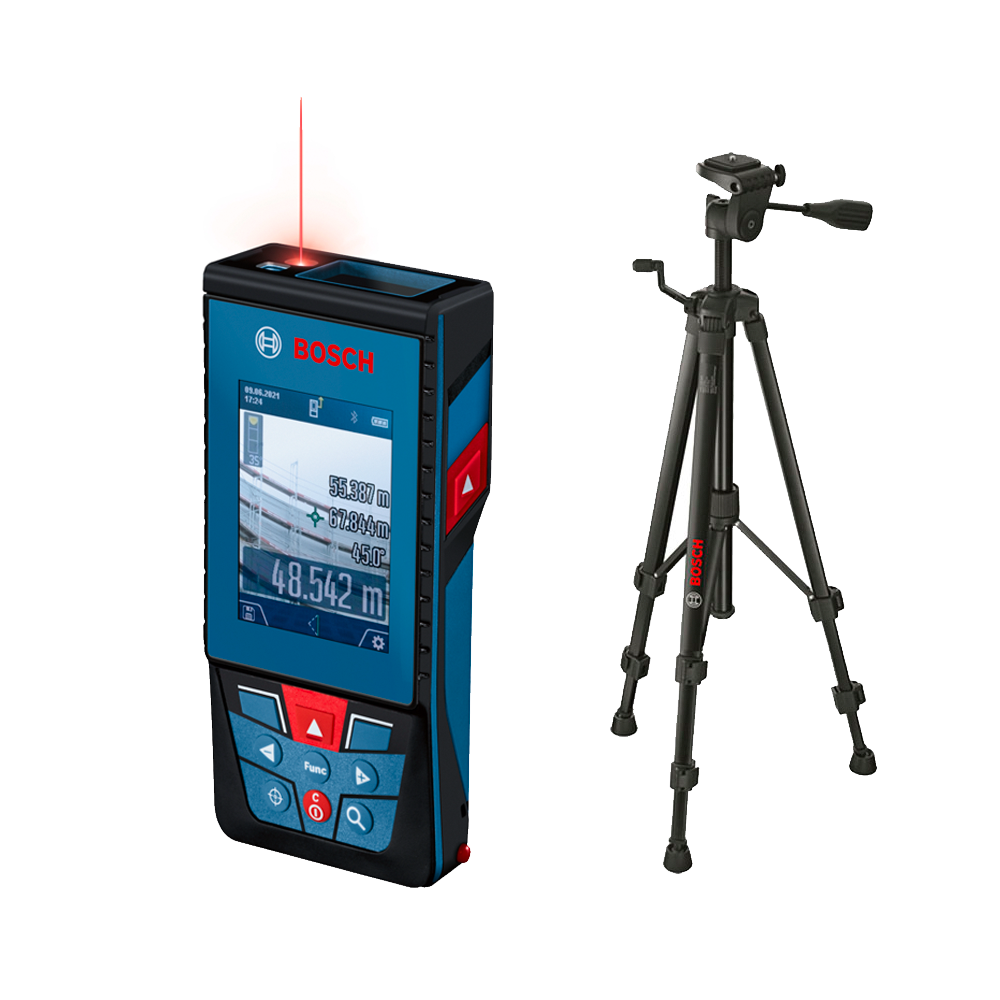 BOSCH GLM 100-25 C Telemetru cu laser (100 m) + BT 150 Trepied