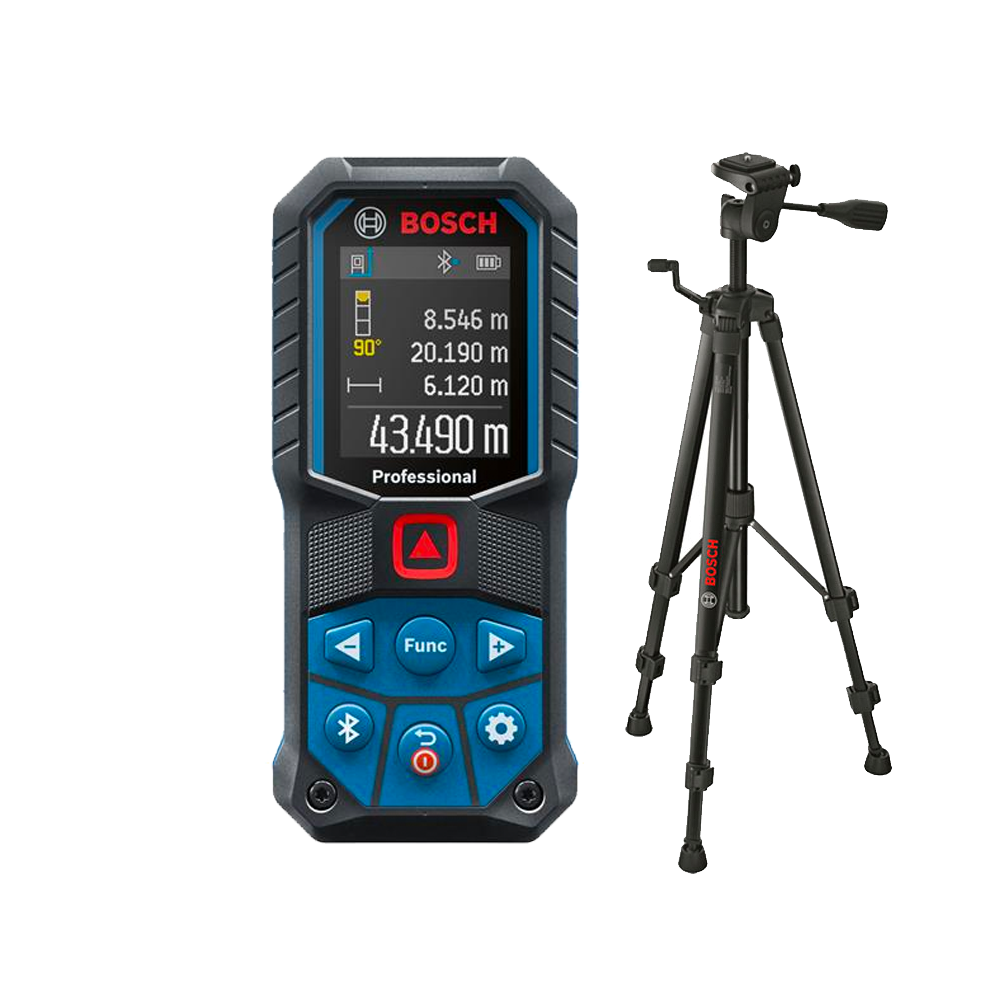 BOSCH GLM 50-27 C Telemetru cu laser (50 m) + BT 150 Trepied