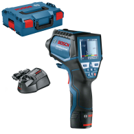 BOSCH GIS 1000 C Termodetector si umidometru cu bluetooth Li-Ion, cu 1 acumulator 2Ah + L-BOXX