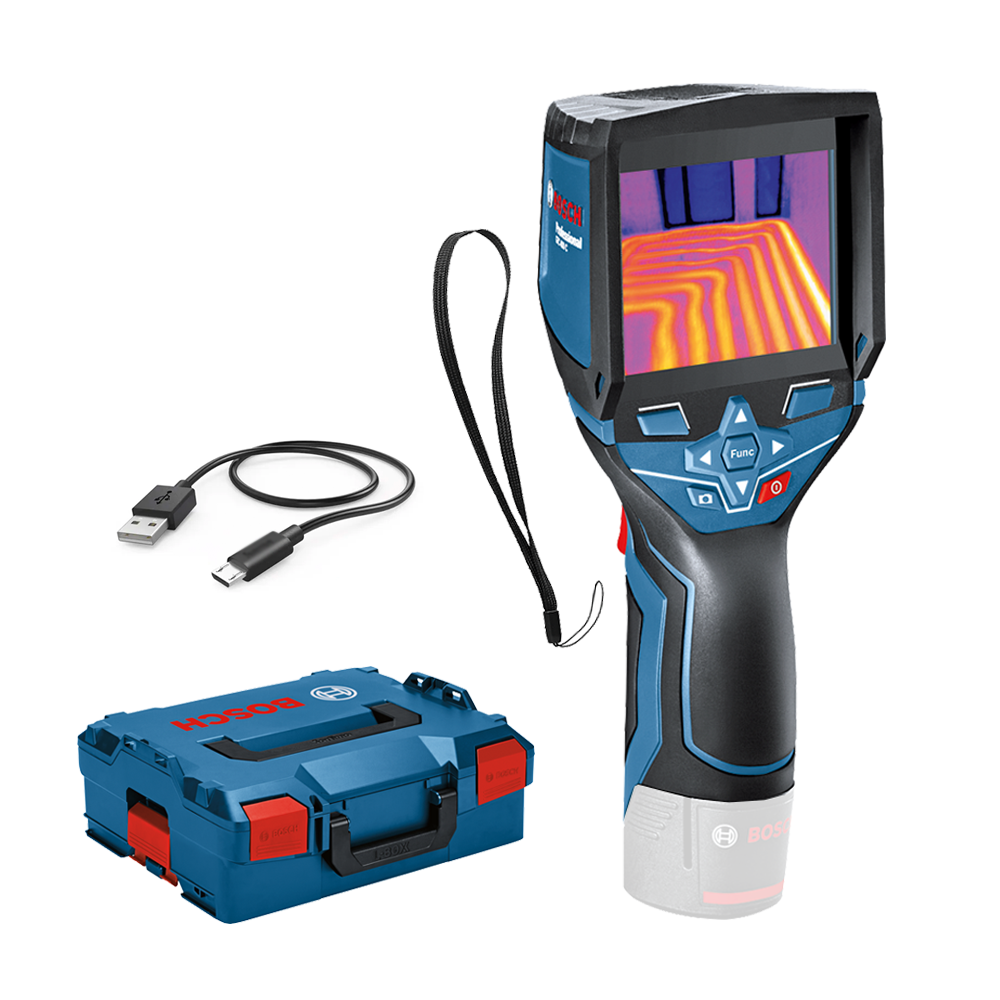 BOSCH GTC 400 C (SOLO) Camera termica digitala Li-Ion + L-BOXX, fara acumulator in set