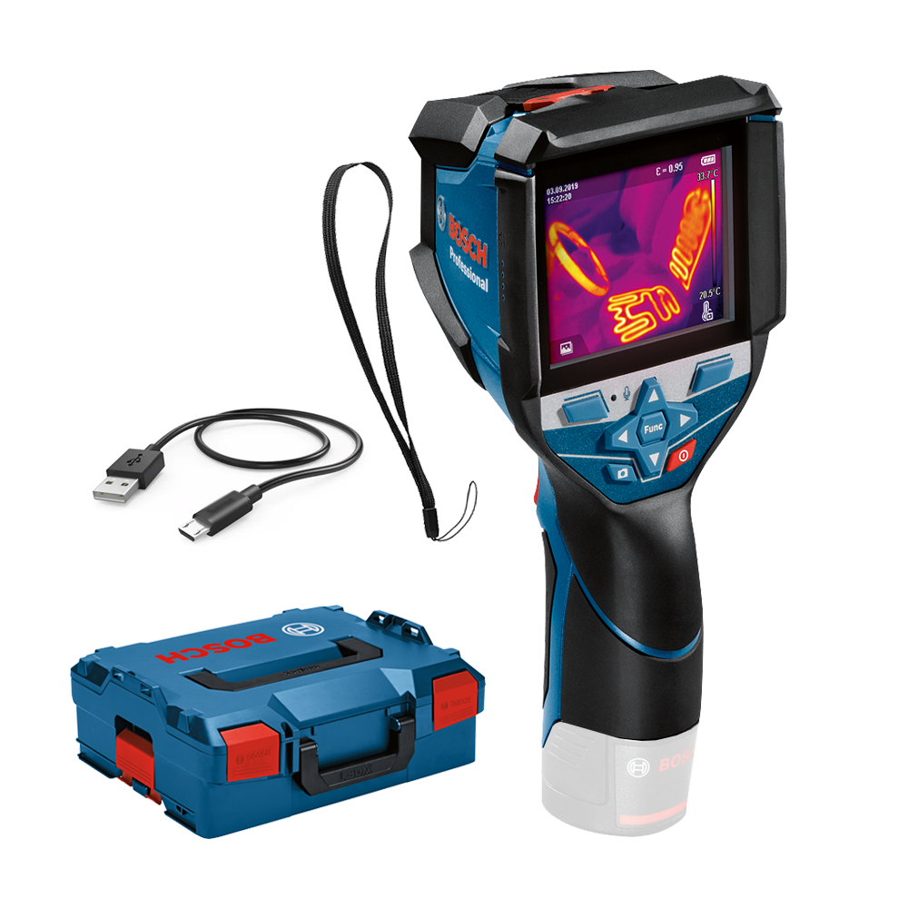 BOSCH GTC 600 C (SOLO) Camera termica digitala Li-Ion + L-BOXX, fara acumulator in set
