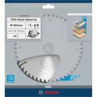 Bosch Panza ferastrau circular Multi Material 184X30x2.4mm, T48