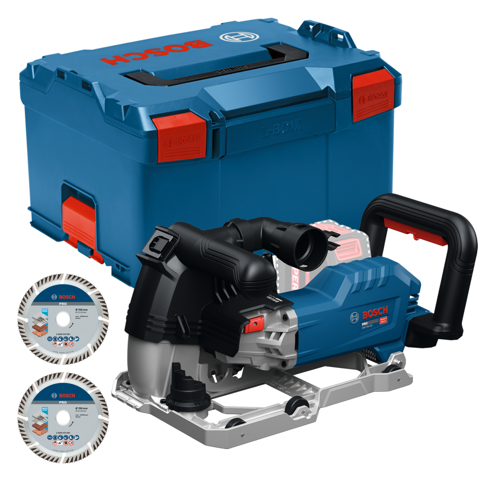 BOSCH GNF 18V-40 Masina de frezat caneluri Li-Ion, brushless + L-Boxx (fara acumulator si incarcator)