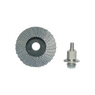 Mini disc lamelar pt. slefuire uscata placi ceramice, Ø50x10mm #60 - BIHUI-AGMF60