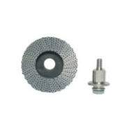 Mini disc lamelar pt. slefuire uscata placi ceramice, Ø50x10mm #120 - BIHUI-AGMF120