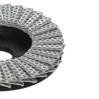 Mini disc lamelar pt. slefuire uscata placi ceramice, Ø50x10mm #120 - BIHUI-AGMF120