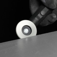 Mini disc lamelar pt. slefuire uscata placi ceramice, Ø50x10mm #400 - BIHUI-AGMF400