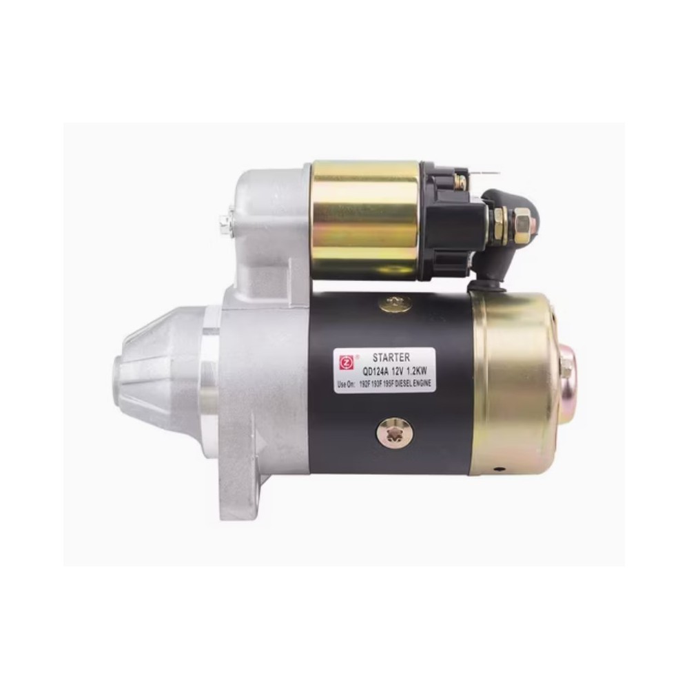 Electromotor (starter) QD124A, 12V, 1.2kW