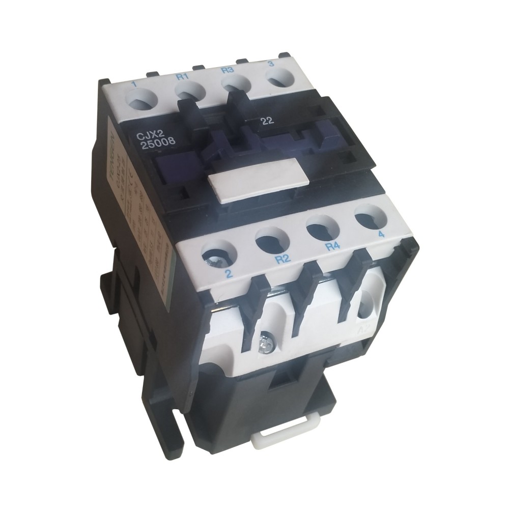 Contactor CJX2-25008, 25A, 220V, 50Hz, 4 poli 2NC 2NO